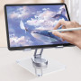 Desktop Tablet Holder 360-Degree Rotation Hollow Holding Heavy Duty Tablet Holder   Tablet Stand  Laptop Accessories