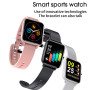 H10 Adult Smart Watch Bluetooth Fitness Tracker Sports Watch Heart Rate Monitor Blood Pressure Smart Bracelet for Android IOS