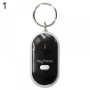 Mini Whistle Anti Lost KeyFinder Alarm Wallet Pet Tracker Smart Flashing Beeping Remote Locator Keychain Tracer-Key Finder + LED
