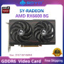 SOYO AMD Radeon RX 5700XT 5500XT 6600XT 6600M GDDR6 Video Memory 8G Graphics Card PCIE3.0x16 Gaming Card for Desktop Computers