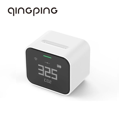 ClearGrass Air Detector Home Life Touch Screen PM10 Co2 Temperature Air Quality Sensor Monitor Work With Mijia APP Apple Homekit