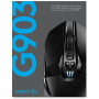 Logitech G903 HERO gaming mouse mechanical RGB 25K hero 25600DPI wired wireless dual rechargeable desktop computer notebook