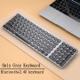 Wireless Bluetooth Keyboard and Mouse Combo Full Size Multimedia Wireless Keyboard Mouse Set for Laptop PC IPad Macbook Android