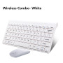 Mouse Keyboard Combo Set 2.4G Wireless Mini Size Keyboard With Multimedia For Tablet Laptop Mac Desktop PC TV Andrews Windows