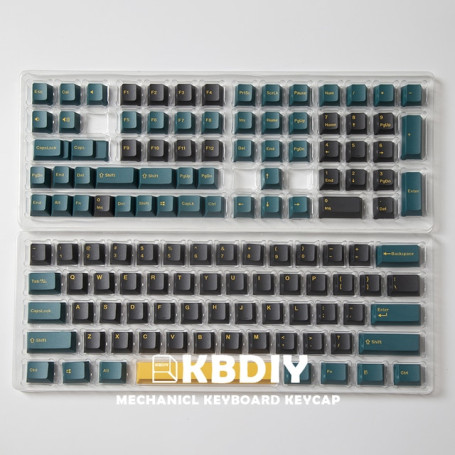 KBDiy 136keys/Set Mars Green OEM PBT Keycaps Profile Green Mechanical Keyboard Keycaps PBT for DIY Custom for TM680 GK61
