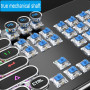 Retro punk 104 Keys Gaming Keyboard Wired Mechanical Keyboard RGB Backlit keyboard Computer E-sports Peripherals for Desktop