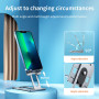 RYRA Universal Desktop Foldable Aluminum Alloy Holder Adjustable Mobile Phone Support For IPhone 13 12 Xiaomi Samsung Huawei