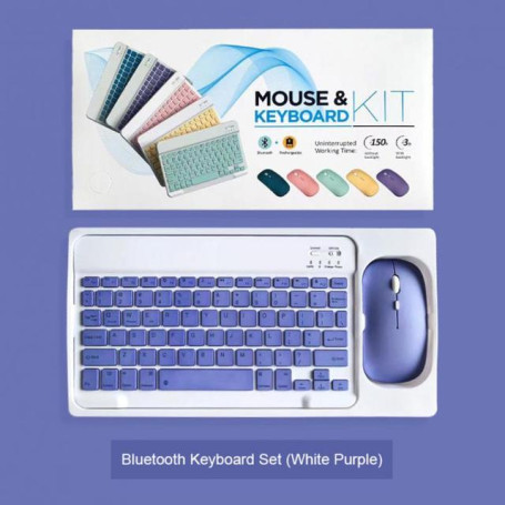 RYRA Tablet Wireless Keyboard And Mouse For iPad Computer Bluetooth-compatible Keyboards And Mouse Combo for Laptop Computer