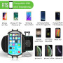 Wristband Phone Holder Mobile Removable 360°Rotating Running Phone Wrist Bag Takeaway Navigation Arm Bag for Fitness Cycling