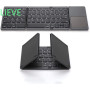 Wireless Folding Bluetooth Keyboard With Touchpad For Windows Android IOS Phone Multi-Function Button Mini Tastat