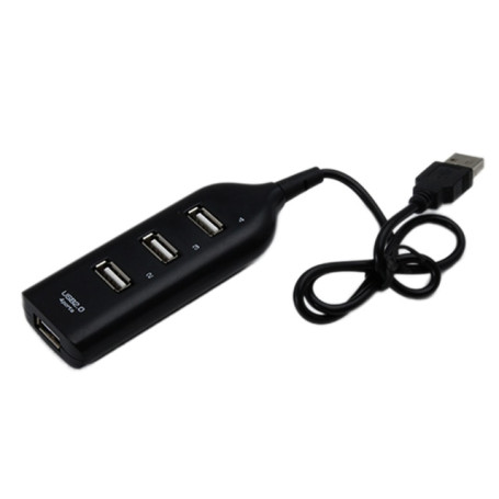 High Speed Universal USB Hub 4 Port USB 2.0 Multi HUBS Power Charger Splitter Expansion Adapter For PC Deskto Notebook