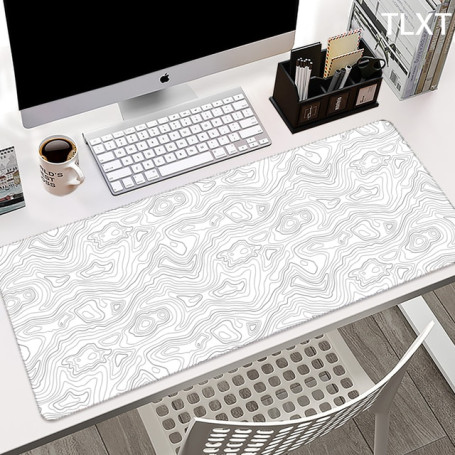 90x40cm Large Black and White Gaming Mouse Pad Gamer Big Mouse Mat Computer Gaming Locking Edge MousePad Keyboard Desk Mice Pad