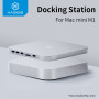 Hagibis USB-C Hub for Mac mini M1/M2 with 2.5 SATA Hard Drive Enclosure Type-C SSD Case docking station for 2020 New Mac mini