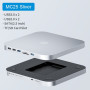 Hagibis USB-C Hub for Mac mini M1/M2 with 2.5 SATA Hard Drive Enclosure Type-C SSD Case docking station for 2020 New Mac mini