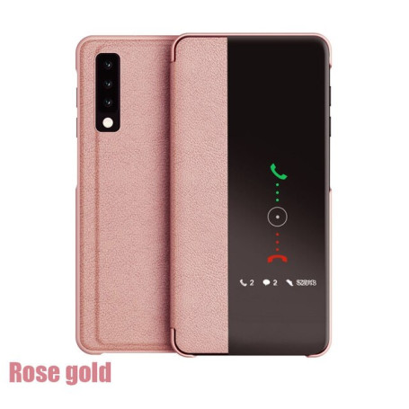 Flip Case For Samsung Galaxy A10S A10 A20 A30 A40 A50 A60 A70 Smart Window Leather Case Cover Sumsung A 70 50 10 Fundas Coque