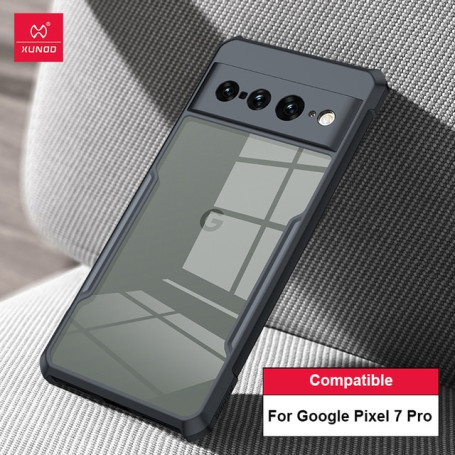 Xundd Shockproof Case For Google Pixel 7 Pro, Protective Bumper Airbag Transparent Phone Cover For Google Pixel 7 Pro Case