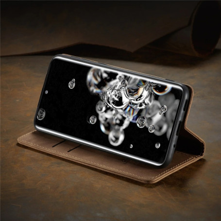 Matte Leather Flip Cover for Samsung A71 A51 A70 A50 A40 A30 A20 A10 Wallet Case S21 5G S20 Ultra Note 10 Plus S10 S10e S9 S8 S7