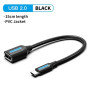 Vention USB C to USB OTG Adapter USB 3.0 2.0 Type-C OTG Data Cable Connector for Samsung GalaxyS 10 MacBook Pro USB C Adapter