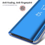 Smart Mirror Flip Stand Leather Cases For Samsung Galaxy J4 J6 J8 A7 A9 A6 A8 Plus 2018 J3 J5 J7 A3 A5 2016 2017 S6 S7 Edge