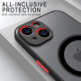 Luxury Shockproof Matte Clear Case For iPhone 13 12 11 Pro Max Mini XR X XS 14 Plus For Magsafe Wireless Magnetic Charging Cover