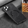 Luxury Magsafe Lens Protection Shockproof PU Leather Phone Case For iPhone 14 13 Pro Max Magnetic Wireless Charging Cover Funda