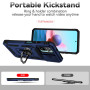 For Xiaomi Redmi Note 10 Pro Max 5G Case Shockproof Armor Metal Ring Stand For Redmi Note 10S Camera Protect Phone Cover Fundas