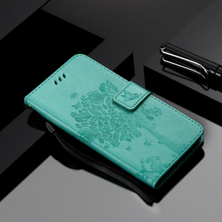 Wallet Tree Embossing Leather Case For Samsung Galaxy A12 A13 A14 A23 A33 A51 A52 A53 A71 A72 A73 S23 Ultra S22 S21 FE S20 FE