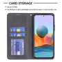 Wallet Leather Case For Xiaomi Redmi A1 10C 9A 9C 9T Note 11 Pro 11S 10 Pro 9 Pro 8 Poco M5 X4 Pro M4 Pro 11T 12 Lite 12T Pro