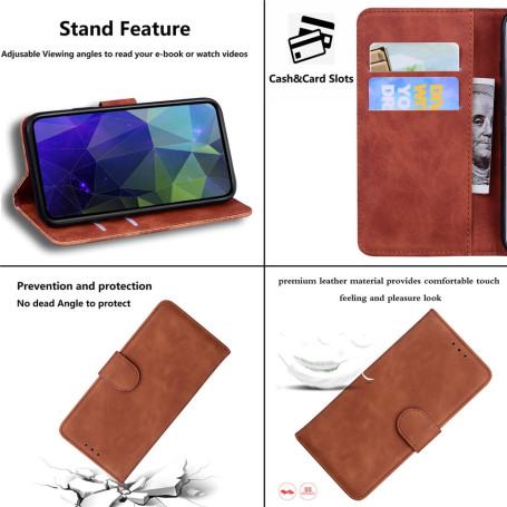 Phone Wallet Leather Case For Samsung Galaxy A12 A13 A22 A31 A32 A33 A50 A51 A52 A52S A53 A72 5G 4G S20 S21 S22 Back Cover D26F