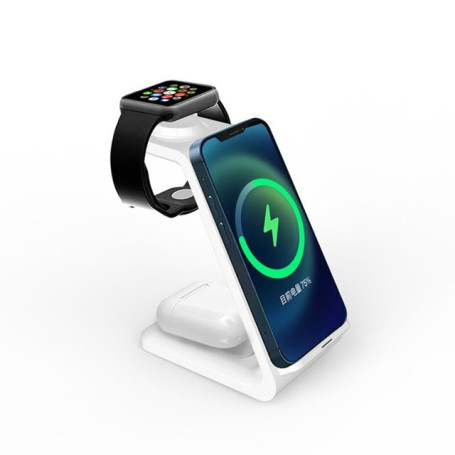 20W 3 in 1 Wireless Charger Stand Fast Charging Dock Station for iPhone 14 13 12 11 Apple Watch 8 7 6 IWatch Airpods Pro