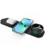 30W 3 In 1 Magnetic Wireless Charger Pad For iPhone 14 13 12 11 Apple Watch 8 7 6 Airpods Foldable Qi Fast Charging Dock Station