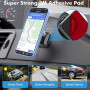 SMOYNG Multifunction Magnetic Car Phone Holder Ajustable Dashboard Desktop Wall Mobile Mount Stand Support For iPhone Bracket