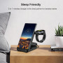 Wireless Chargers 3 in 1 For Galaxy Watch 5/5 Pro 15W Qi Fast Charging Station For Samsung Galaxy Watch 4/S22/S21 Charger Stand