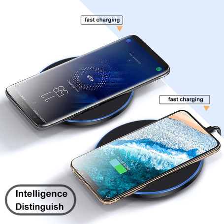 60W  Wireless Charger For iPhone 13 12 11 Pro XS Max Mini X XR Induction Fast Wireless Charging Pad For Samsung Xiaomi Huawei