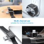 2 in 1 Magnetic Watch Wireless Charger Interface for Apple Watch iWatch 7 6 5  Fast Charging Portable Type-C USB