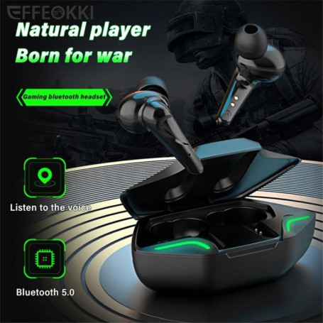 TWS Bluetooth headset wireless stereo binaural in ear Bluetooth 5.0 intelligent noise reduction sports headset