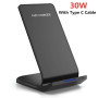 Wireless Charger Stand 30W For iPhone 14 13 12 11 Pro XS Max XR 8 Samsung S22 S21 S20 Fast Charging Dock Station Phone Holder