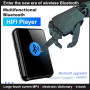Mini Portable MP3 Music Player Bluetooth Stereo Speaker Sport MP4 Video Playback With FM Radio E-Book Recording For Walkman New