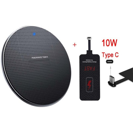 Ultra Thin 25W Wireless Charger Qi Receiver Coil Kit for iPhone14 7plus 6s 5s Induction Fast Charging Station for Samsung Xiaomi