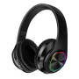 B39 Headphone with wireless Bluetooth colorful light - pluggable card game music movement