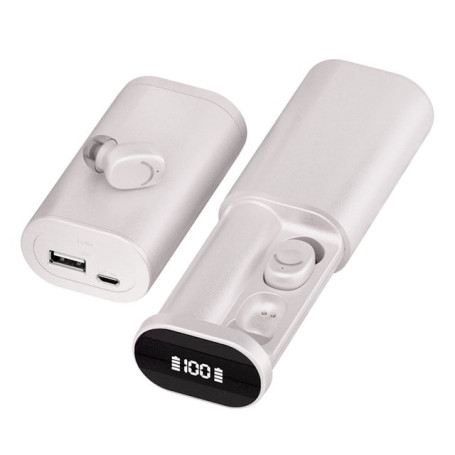 A20 Bluetooth Earphone Outdoor Sports Wireless Headset 5.2 With Charging Bin Power Display Touch Control Headphone Earbuds