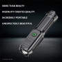 New Style Telescopic Zoom Strong Light Flashlight USB Charging Small Portable Spotlight Long-Range Flood Outdoor Lighting Lamp