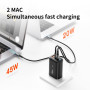 Essager 65W GaN Fast Charge QC3.0 USB Type C Charger PD3.0 USB Charger Cell Phone For IPhone 12 13 Pro Max Xiaomi Laptop