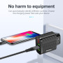 AIXXCO 5V 3.1A LED USB Charger For iPhone Charger 3 Ports Fast Charging Wall Phone Charger For iPhone Samsung Xiaomi