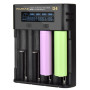 battery charger 4-slot 21700 lithium battery 4-slot 26650AA5  nickel metal hydride LCD charger
