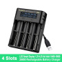 battery charger 4-slot 21700 lithium battery 4-slot 26650AA5  nickel metal hydride LCD charger