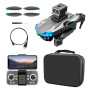 Mini Drone Camera 4K Dual HD Obstacle Avoidance Optical Flow Positioning Brushless RC Dron Foldable Quadcopter Toys Drones