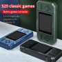 S8 handheld game console retro nostalgic mini 520 game children single and double 520sup video game console