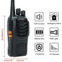 Baofeng BF-888S Long Range Walkie Talkie UHF 400-470MHz Ham Two Way Radio Comunicador Transceiver for hotel camping