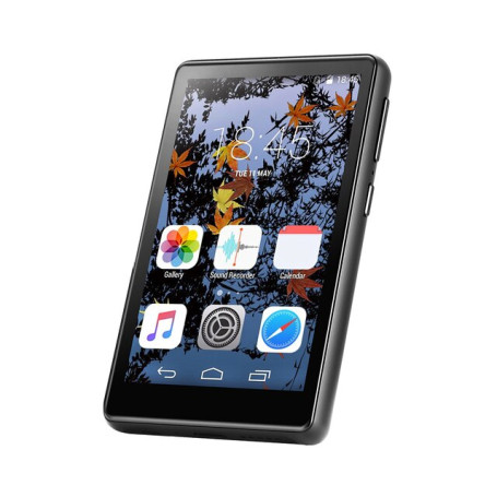 4.0 Inch Full Touch Screen WiFi MP4 Player Portable Bluetooth-Compatible HiFi Sound Music Speaker FM Radio Recorder Built-In 16G